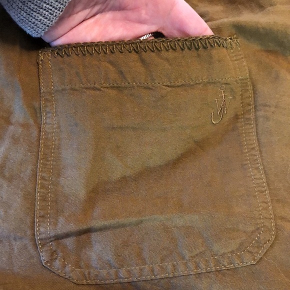 JW ANDERSON x UNIQLO Colab Size XS Linen Blend Tuck Short Paperbag LagenLook NEW - Picture 6 of 15